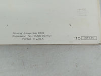 2010 Nissan Versa Owners Manual Book Guide P/N:OM0E-0C11U1 OEM Used Auto Parts - Oemusedautoparts1.com