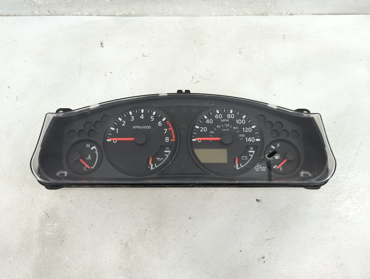 2010 Nissan Xterra Instrument Cluster Speedometer Gauges P/N:24810-ZL80E Miles: Fits OEM Used Auto Parts - Oemusedautoparts1