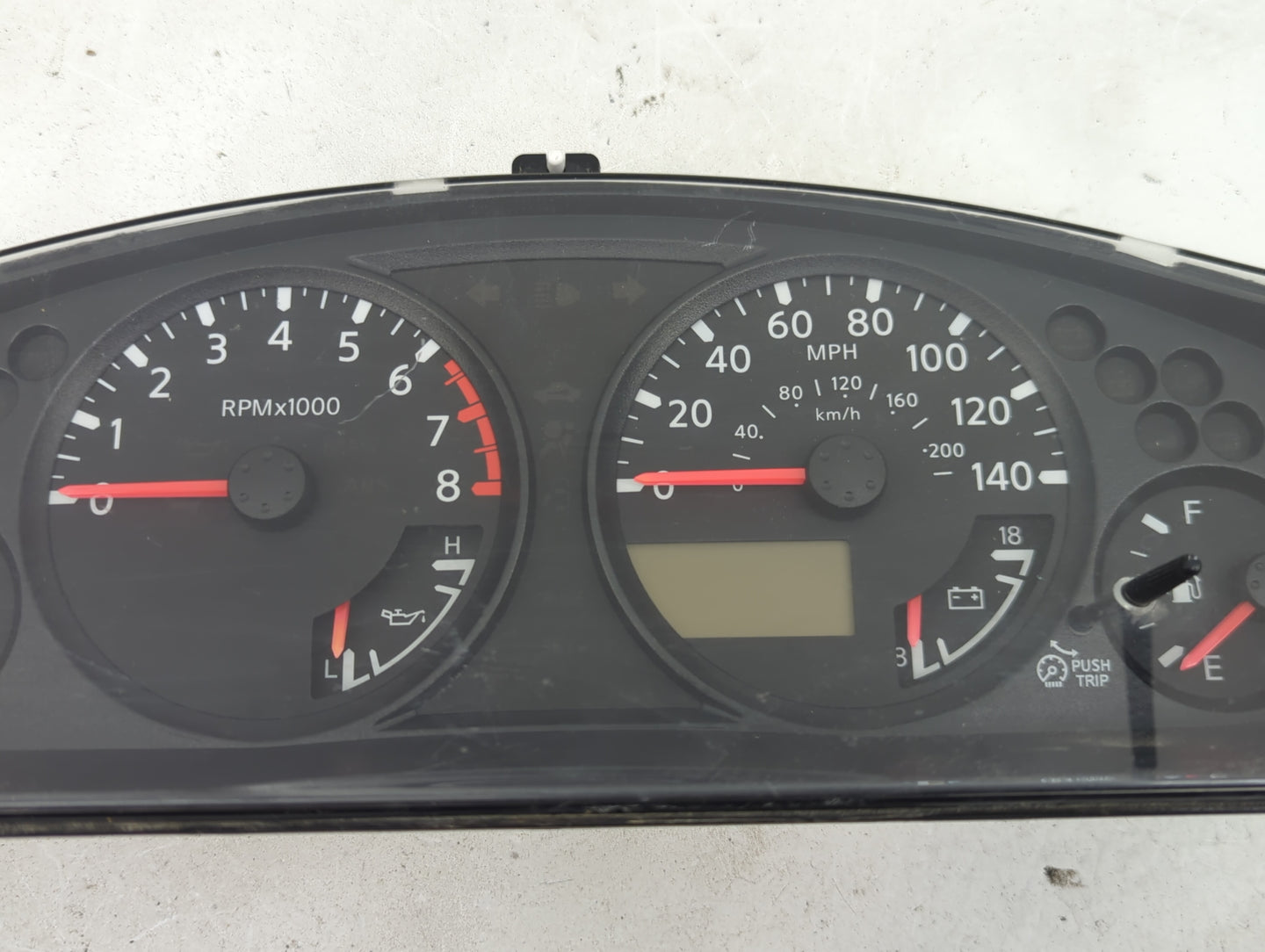 2010 Nissan Xterra Instrument Cluster Speedometer Gauges P/N:24810-ZL80E Miles: Fits OEM Used Auto Parts - Oemusedautoparts1
