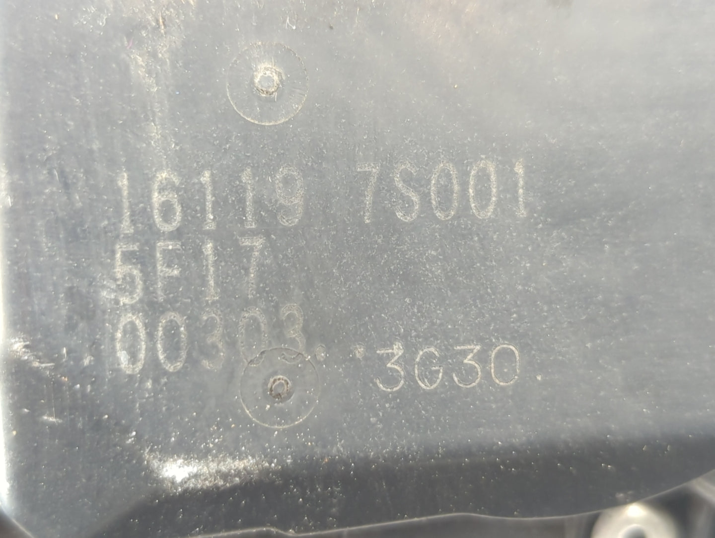 2010 Nissan Xterra Throttle Body P/N:16119 7S001 Fits OEM Used Auto Parts - Oemusedautoparts1.com