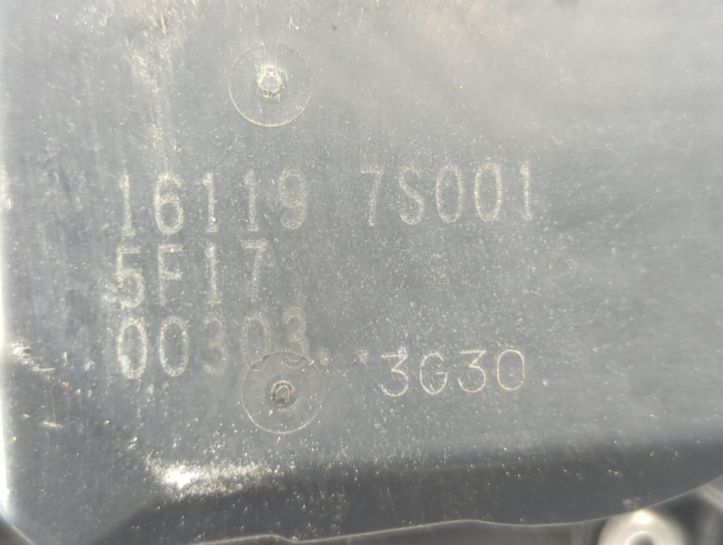 2010 Nissan Xterra Throttle Body P/N:16119 7S001 Fits OEM Used Auto Parts - Oemusedautoparts1.com