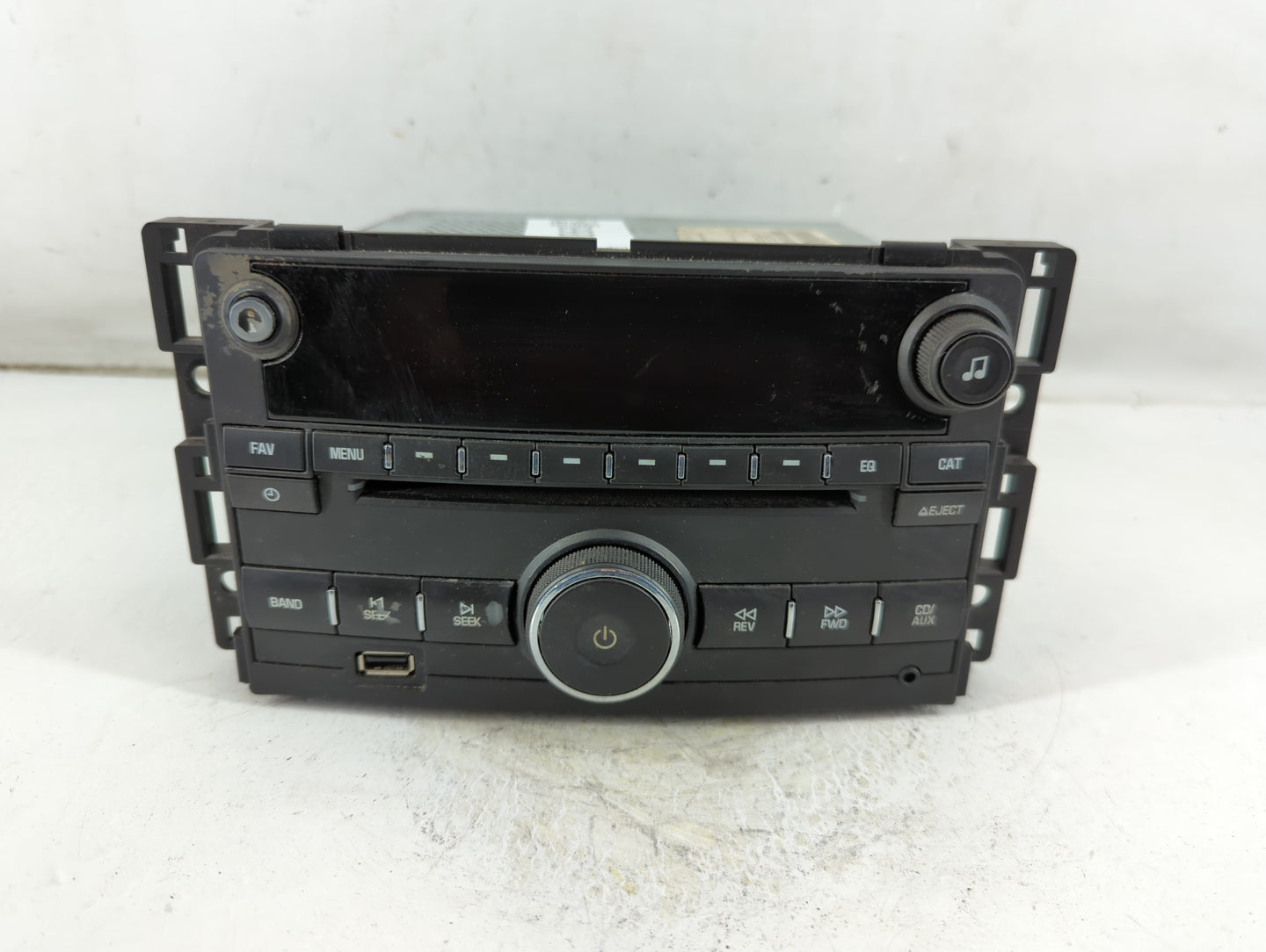 2009-2010 Pontiac G6 Radio AM FM Cd Player Receiver Replacement P/N:20834560 Fits Fits 2009 2010 OEM Used Auto Parts - Oemus