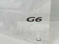 2010 Pontiac G6 Owners Manual Book Guide P/N:25852252 OEM Used Auto Parts - Oemusedautoparts1.com