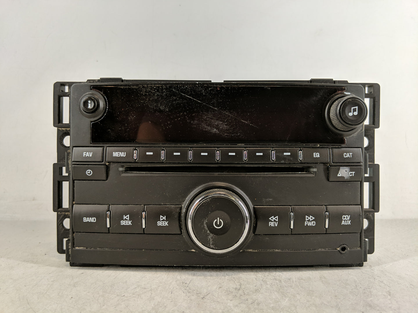 2009-2010 Pontiac G6 Radio AM FM Cd Player Receiver Replacement P/N:20834563 Fits Fits 2009 2010 OEM Used Auto Parts - Oemus