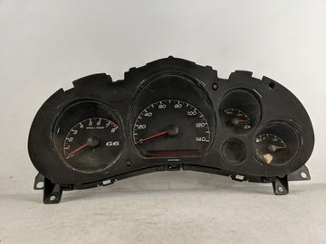 2010 Pontiac G6 Instrument Cluster Speedometer Gauges P/N:16928721 Fits OEM Used Auto Parts - Oemusedautoparts1.com