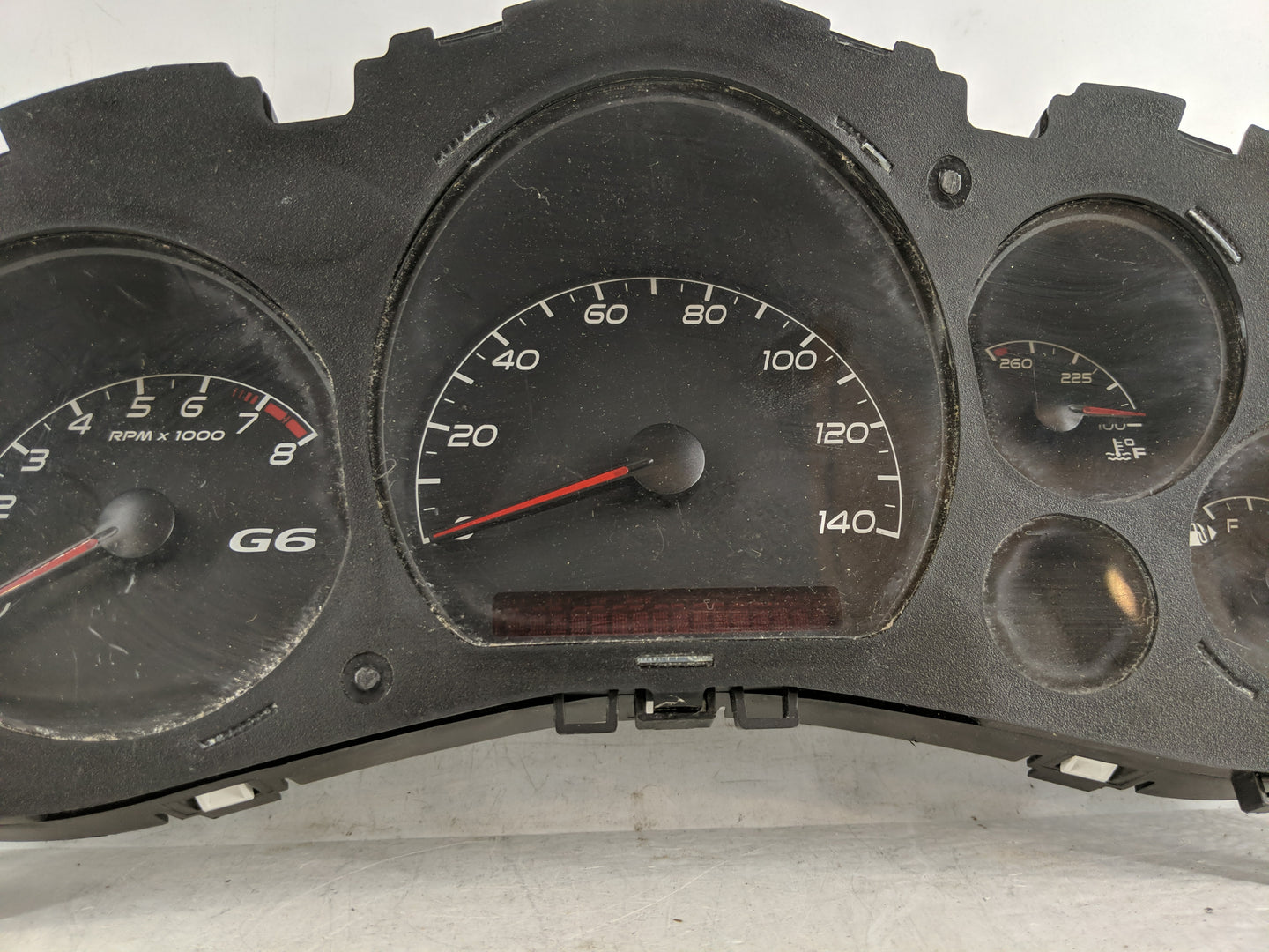 2010 Pontiac G6 Instrument Cluster Speedometer Gauges P/N:16928721 Fits OEM Used Auto Parts - Oemusedautoparts1.com