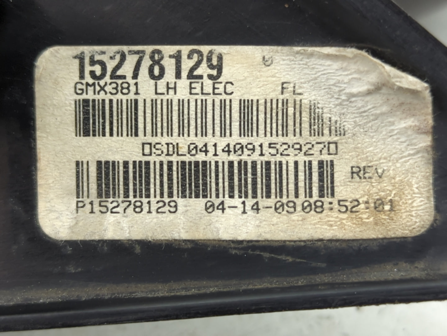 2008-2010 Pontiac G6 Driver Side View Mirror - Left Door Mirror OEM Used - Oemusedautoparts1.com