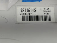 2009-2010 Pontiac G6 Climate Control Module Temperature AC/Heater Replacement P/N:28116115 25827517 Fits Fits 2009 2010 OEM 