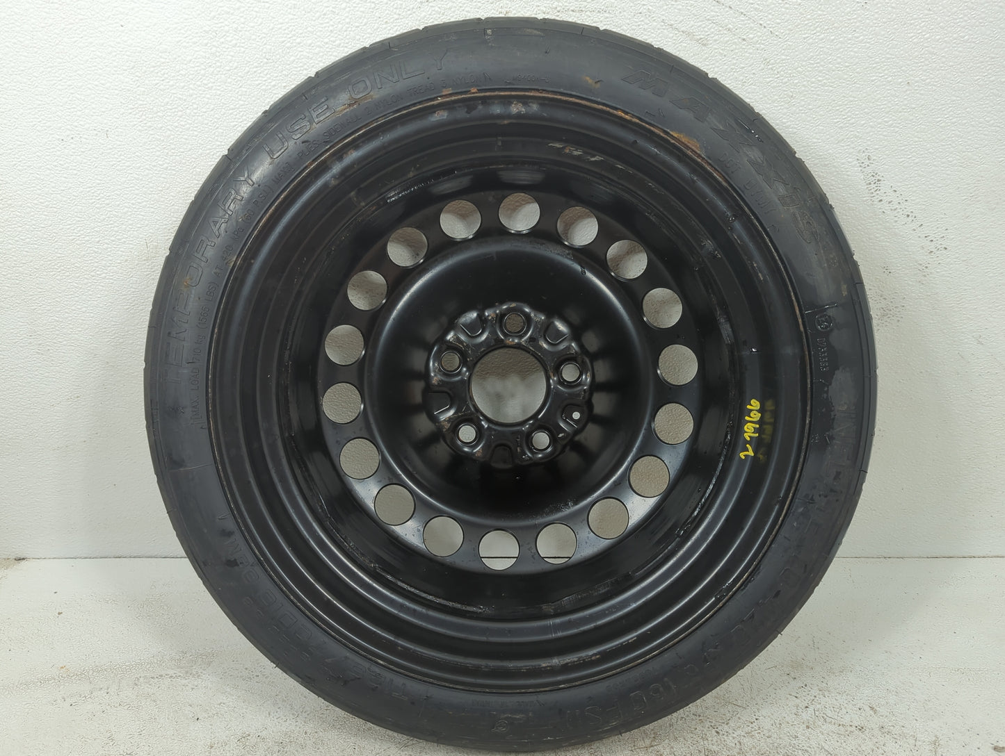 2010 Pontiac G6 Spare Donut Tire Wheel Rim Oem 5037219 - Oemusedautoparts1.com