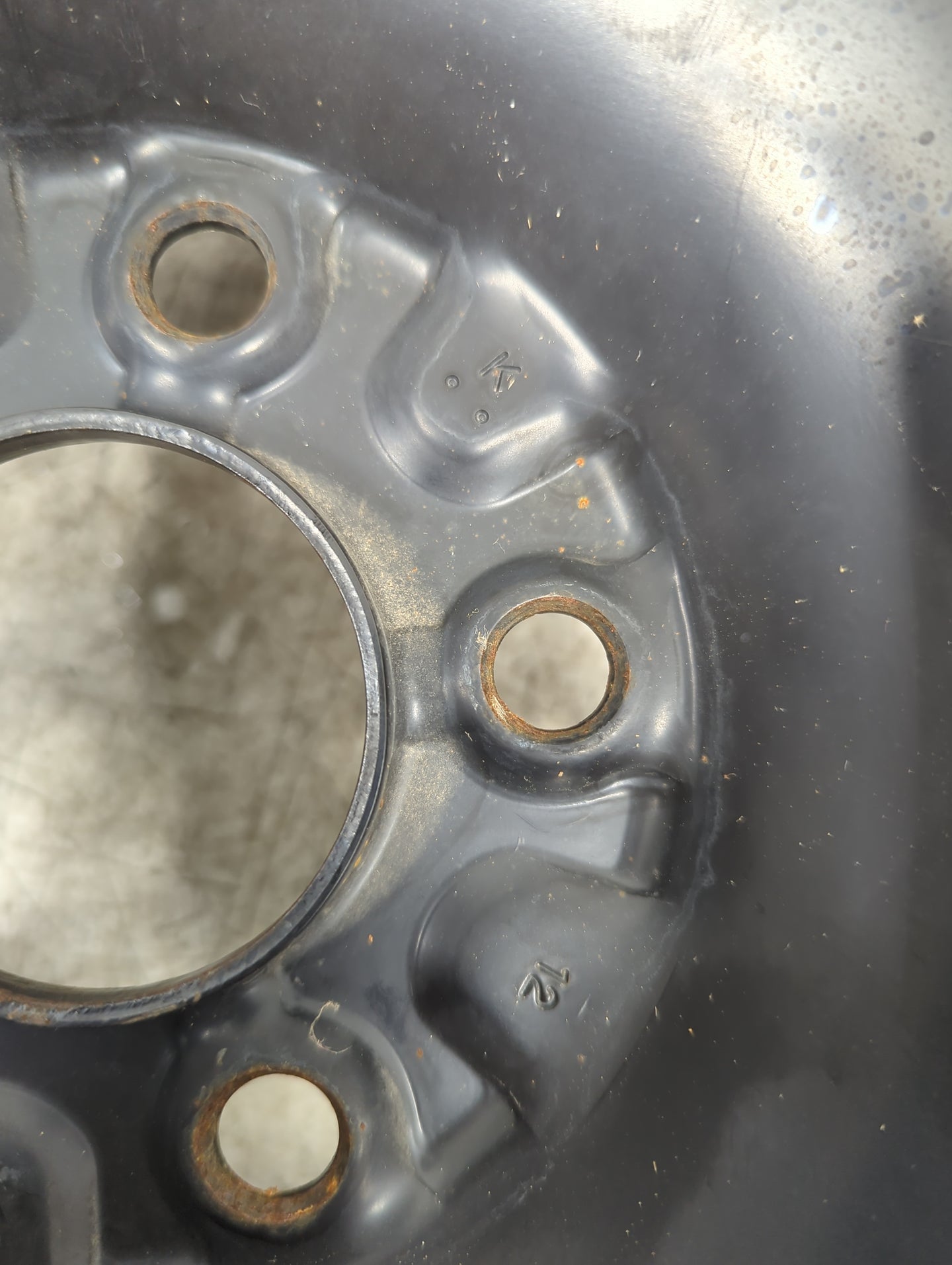 2010 Pontiac G6 Spare Donut Tire Wheel Rim Oem 5037219 - Oemusedautoparts1.com