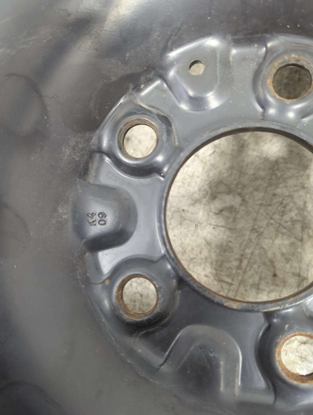 2010 Pontiac G6 Spare Donut Tire Wheel Rim Oem 5037219 - Oemusedautoparts1.com