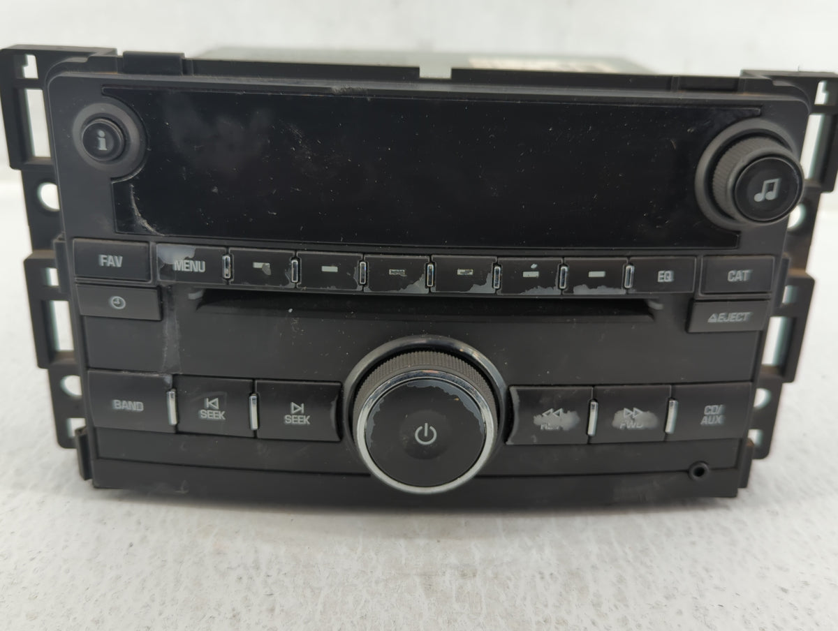 2009-2010 Pontiac G6 Am Fm Cd Player Radio Receiver 559552 - Oemusedautoparts1.com