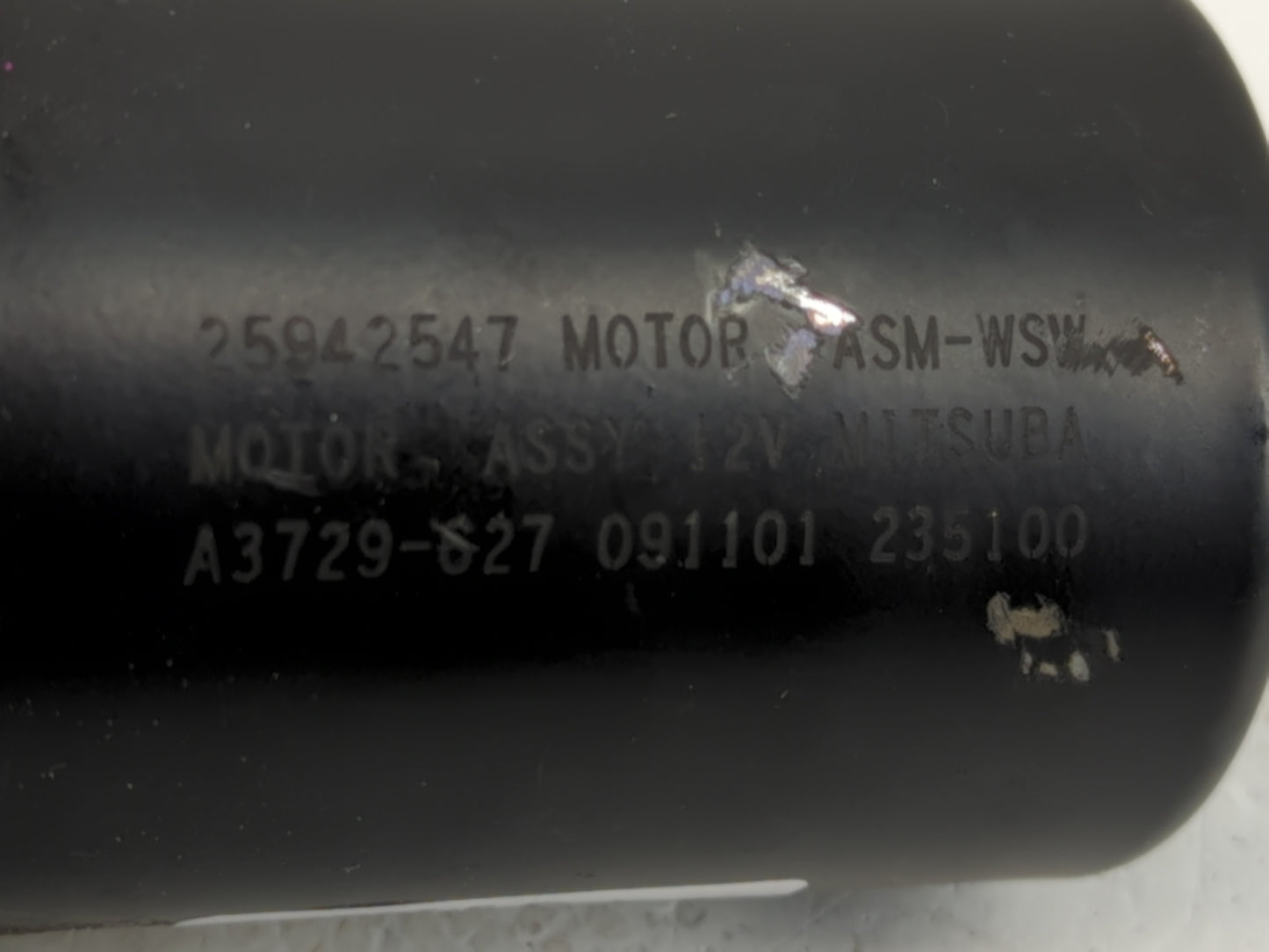 2010 Pontiac Torren Front Windshield Wiper Motor P/N:25942547 Fits OEM Used Auto Parts - Oemusedautoparts1.com