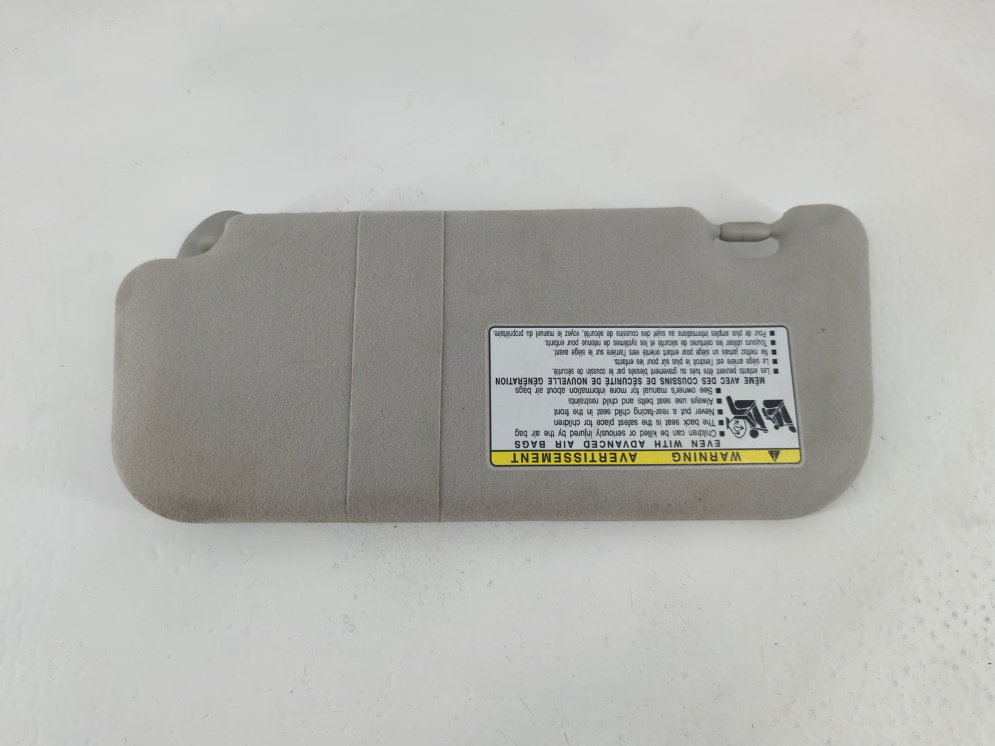 2009-2010 Pontiac Vibe Sun Visor Shade Replacement Passenger Right Mirror Fits Fits 2009 2010 OEM Used Auto Parts - Oemuseda