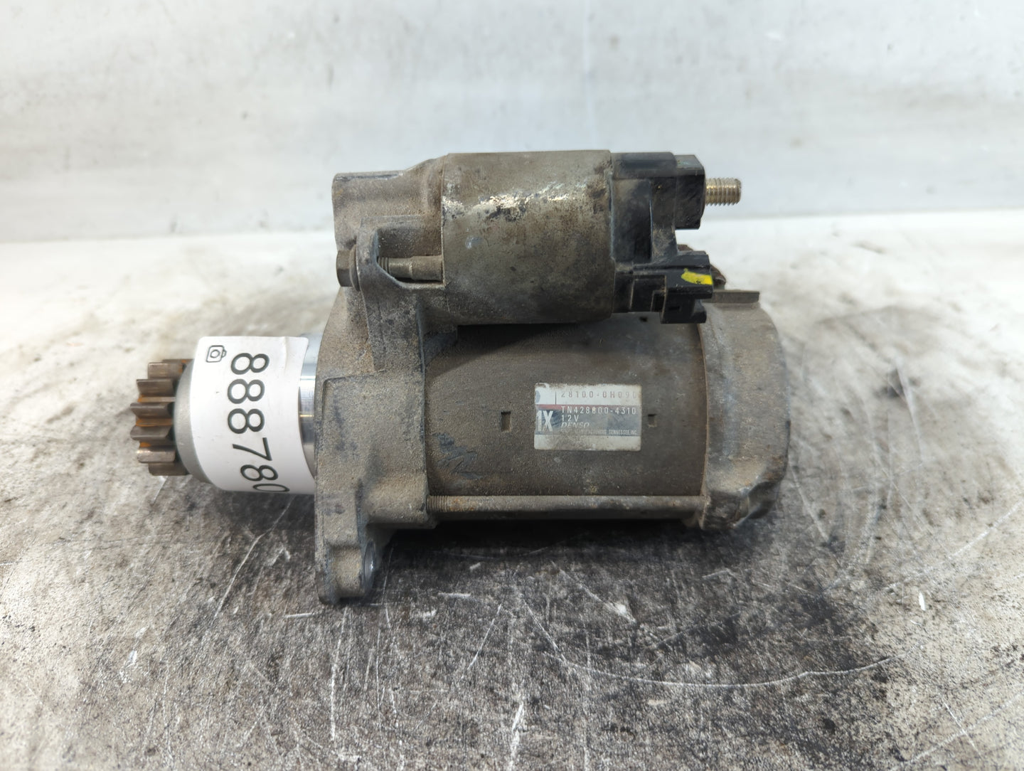 2009-2010 Pontiac Vibe Car Starter Motor Solenoid OEM P/N:TN428000-4310 28100-0H090 Fits Fits 2009 2010 OEM Used Auto Parts 