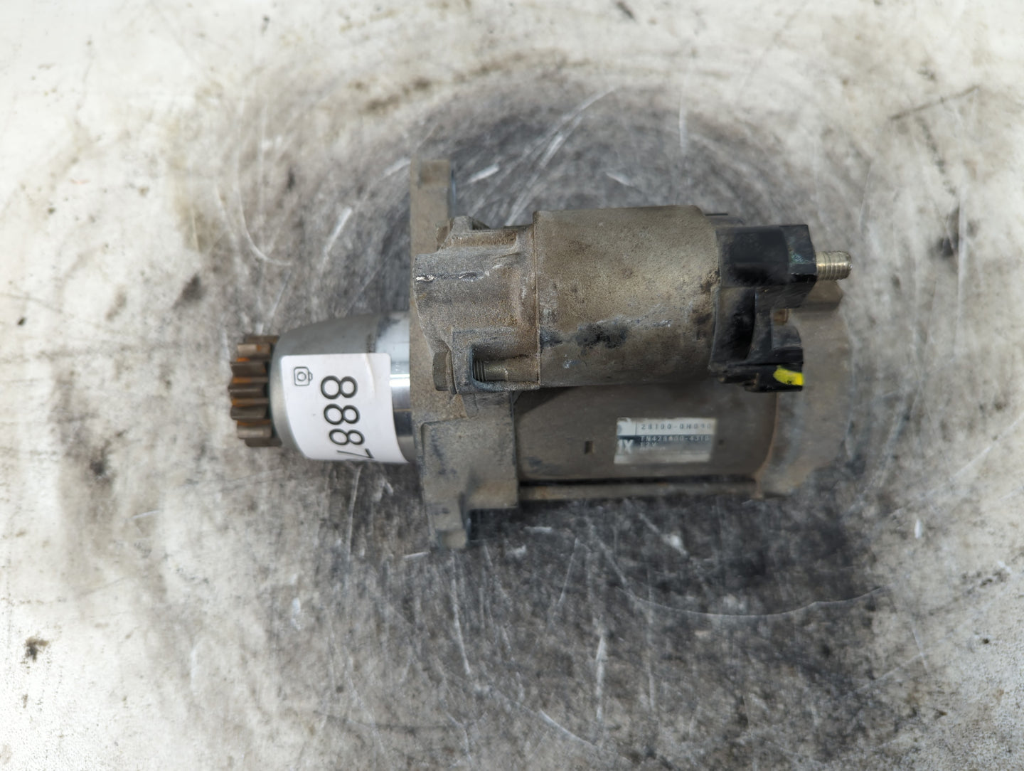2009-2010 Pontiac Vibe Car Starter Motor Solenoid OEM P/N:TN428000-4310 28100-0H090 Fits Fits 2009 2010 OEM Used Auto Parts 