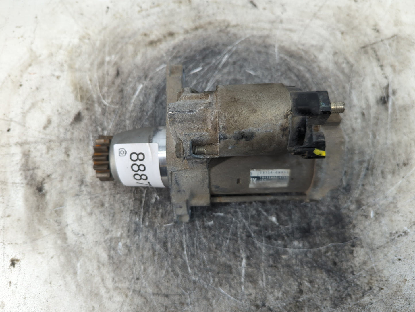 2009-2010 Pontiac Vibe Car Starter Motor Solenoid OEM P/N:TN428000-4310 28100-0H090 Fits Fits 2009 2010 OEM Used Auto Parts 