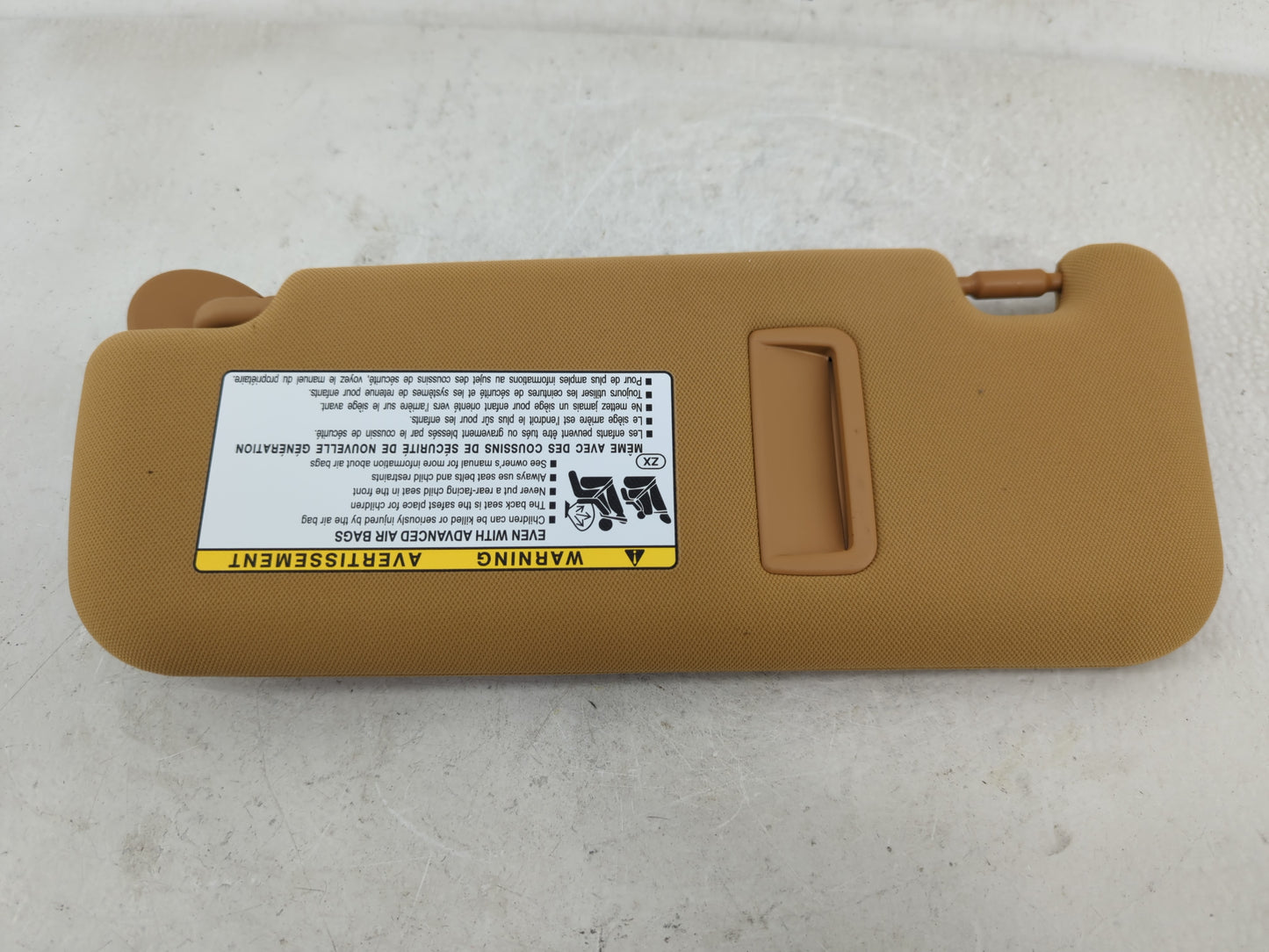 2006-2010 Porsche Cayenne Sun Visor Shade Replacement Passenger Right Mirror Fits Fits 2006 2008 2009 2010 OEM Used Auto Par