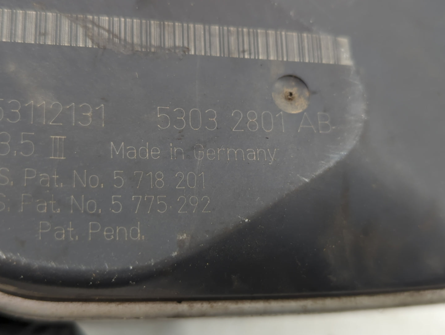 2011-2012 Ram 1500 Throttle Body P/N:5303 2801 AB Fits Fits 2005 2006 2007 2008 2009 2010 2011 2012 OEM Used Auto Parts - Oe