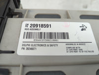 2010 Saturn Outlook Radio AM FM Cd Player Receiver Replacement P/N:20918591 Fits OEM Used Auto Parts - Oemusedautoparts1.com
