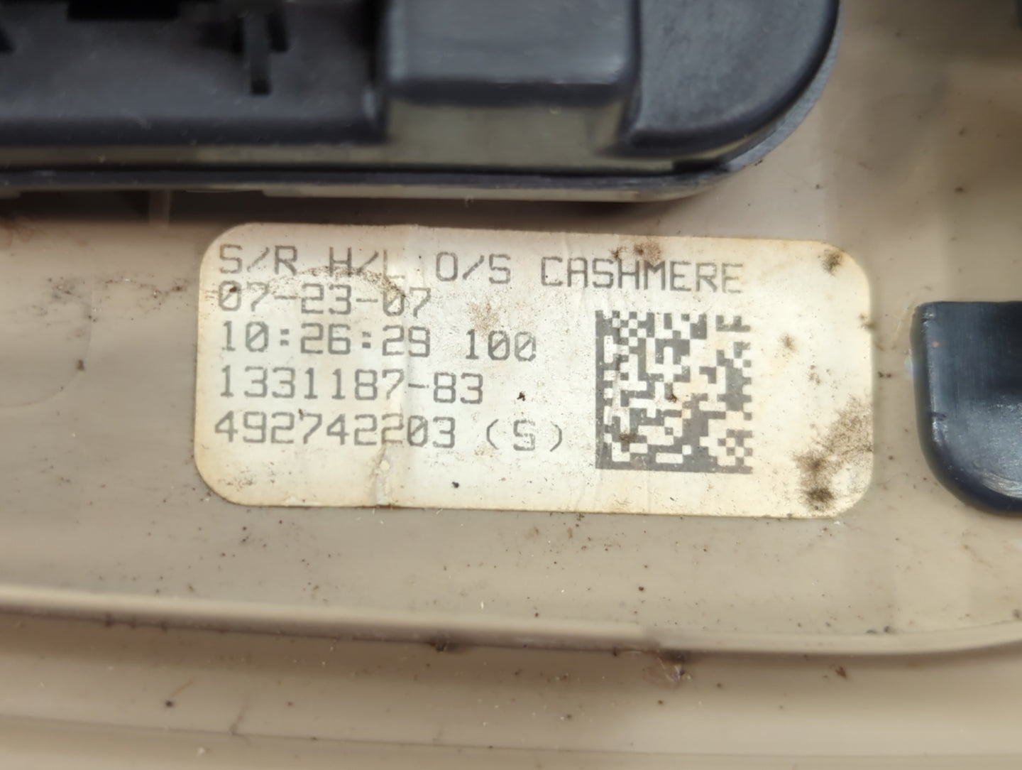 Saturn Outlook Overhead Roof Console 777458 - Oemusedautoparts1.com