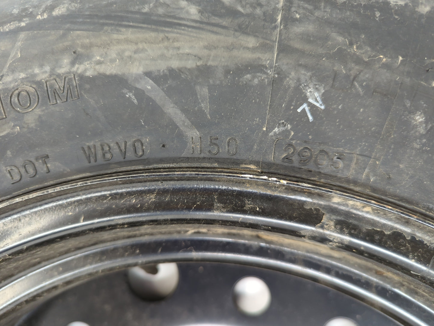 2002-2010 Saturn Vue Spare Donut Tire Wheel Rim Oem - Oemusedautoparts1.com