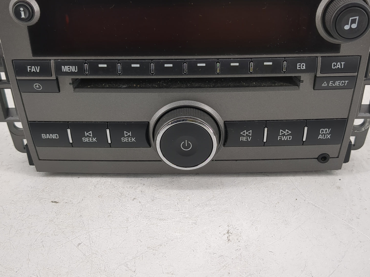 2010 Saturn Vue Radio AM FM Cd Player Receiver Replacement P/N:20790696 Fits OEM Used Auto Parts - Oemusedautoparts1.com