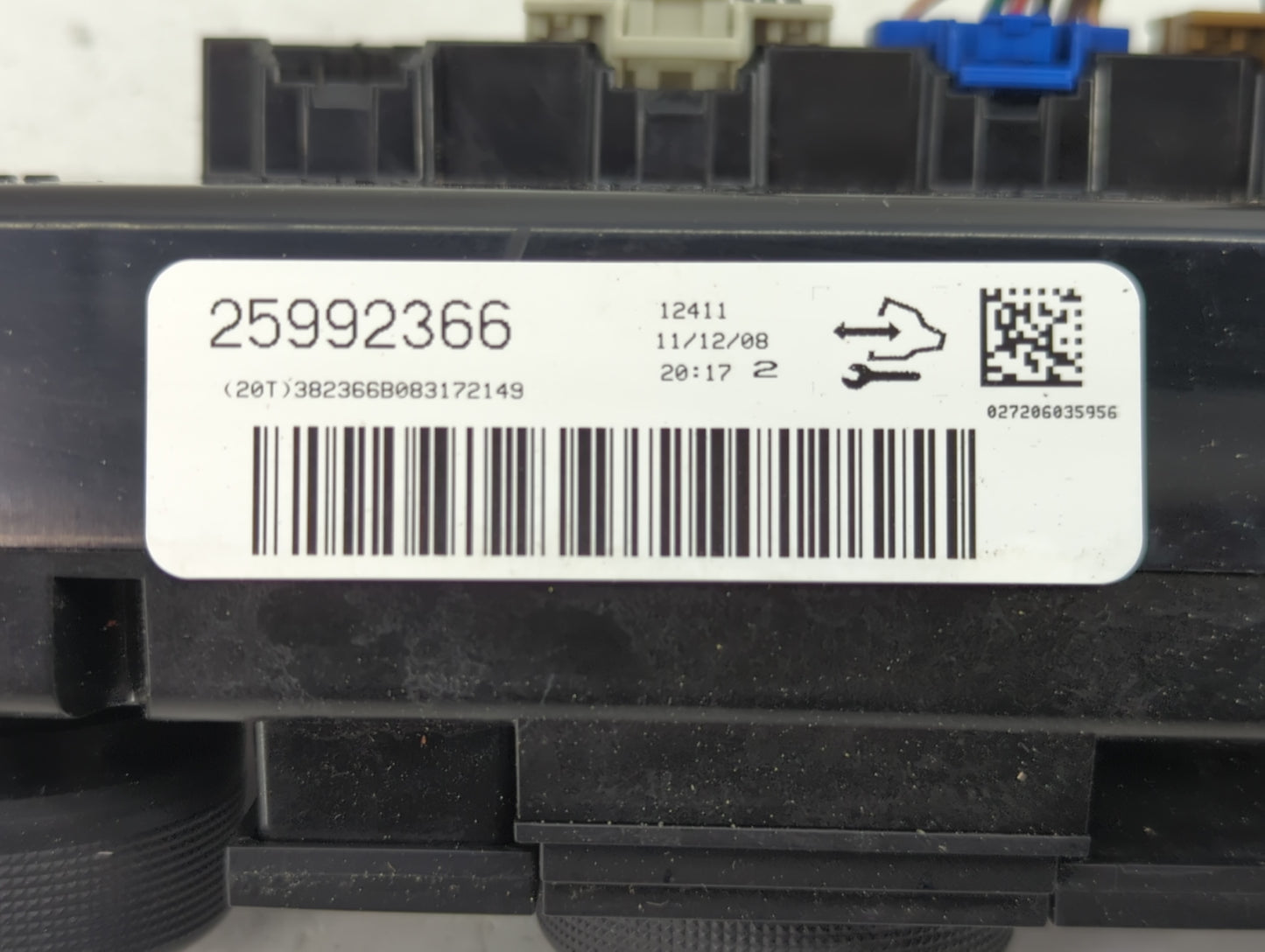 2008-2010 Saturn Vue Climate Control Module Temperature AC/Heater Replacement P/N:25992366 Fits Fits 2008 2009 2010 OEM Used