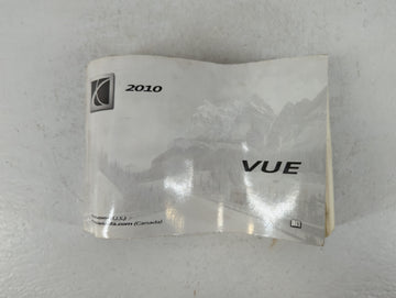 2010 Saturn Vue Owners Manual Book Guide P/N:25951286 A OEM Used Auto Parts - Oemusedautoparts1.com