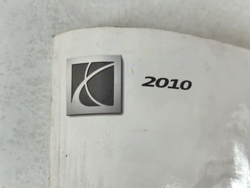 2010 Saturn Vue Owners Manual Book Guide P/N:25951286 A OEM Used Auto Parts