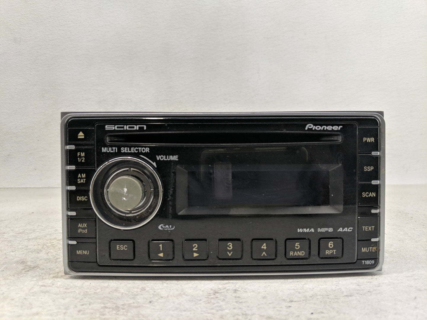 2006-2010 Scion Tc Radio AM FM Cd Player Receiver Replacement P/N:PT546-00081 Fits OEM Used Auto Parts - Oemusedautoparts1.c