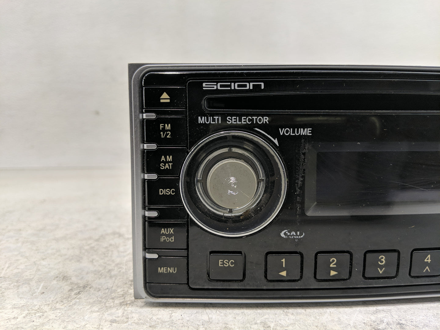2006-2010 Scion Tc Radio AM FM Cd Player Receiver Replacement P/N:PT546-00081 Fits OEM Used Auto Parts - Oemusedautoparts1.c
