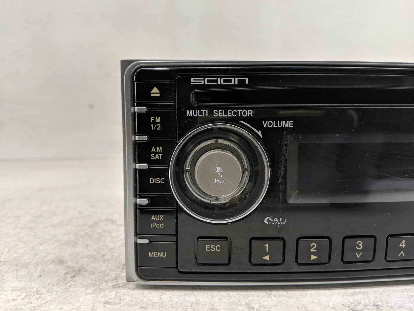 2006-2010 Scion Tc Radio AM FM Cd Player Receiver Replacement P/N:PT546-00081 Fits OEM Used Auto Parts - Oemusedautoparts1.c