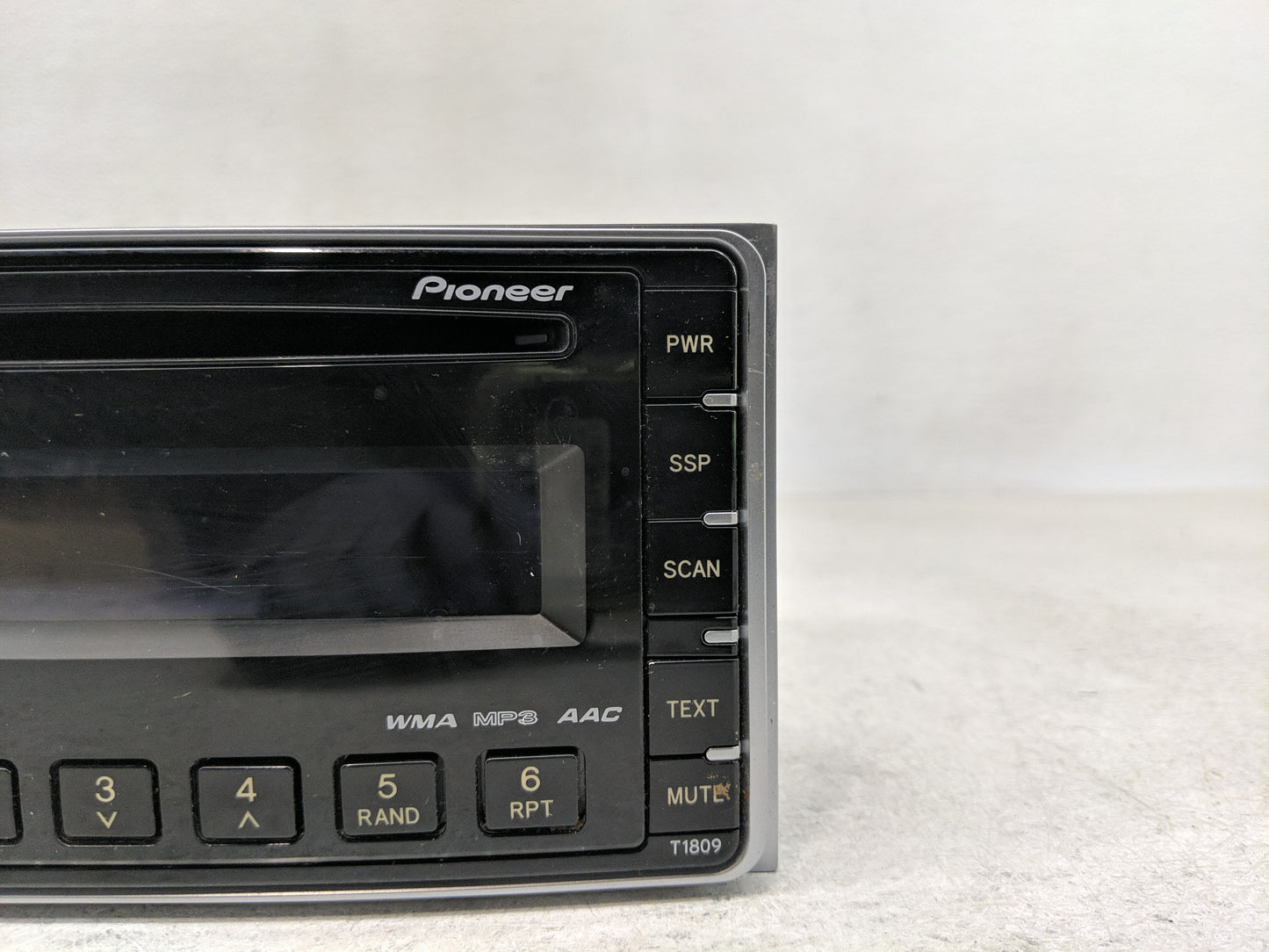 2006-2010 Scion Tc Radio AM FM Cd Player Receiver Replacement P/N:PT546-00081 Fits OEM Used Auto Parts - Oemusedautoparts1.c