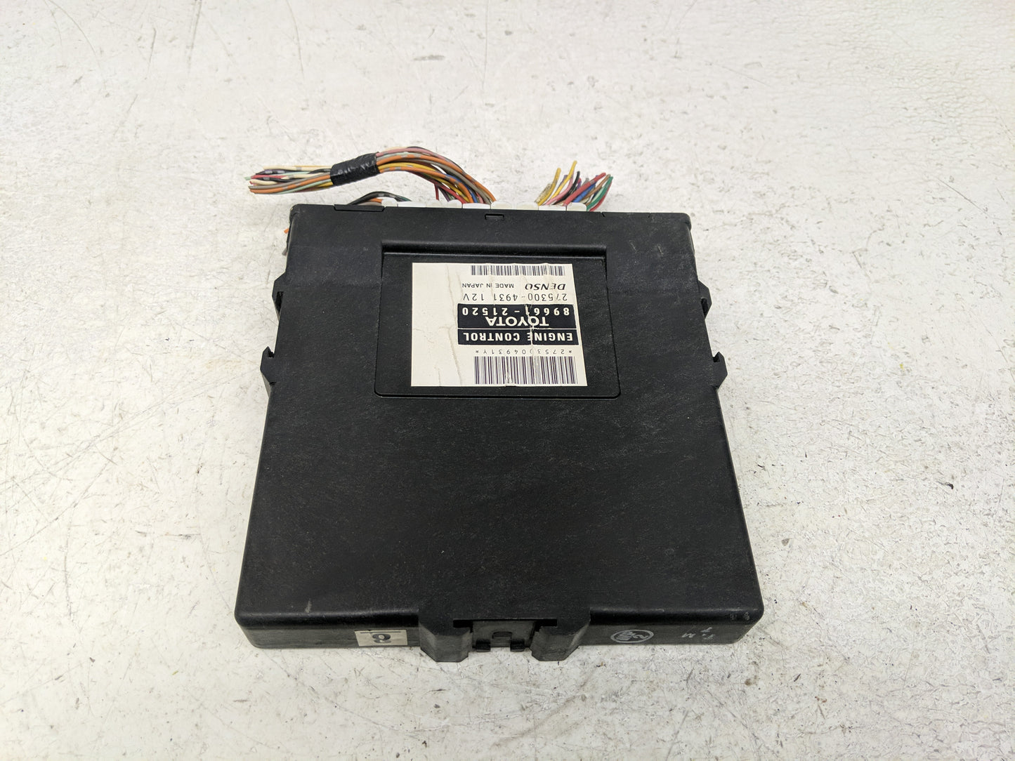 2008-2010 Scion Tc PCM Engine Control Computer ECU ECM PCU OEM P/N:275300-4931 89661-21520 Fits Fits 2008 2009 2010 OEM Used