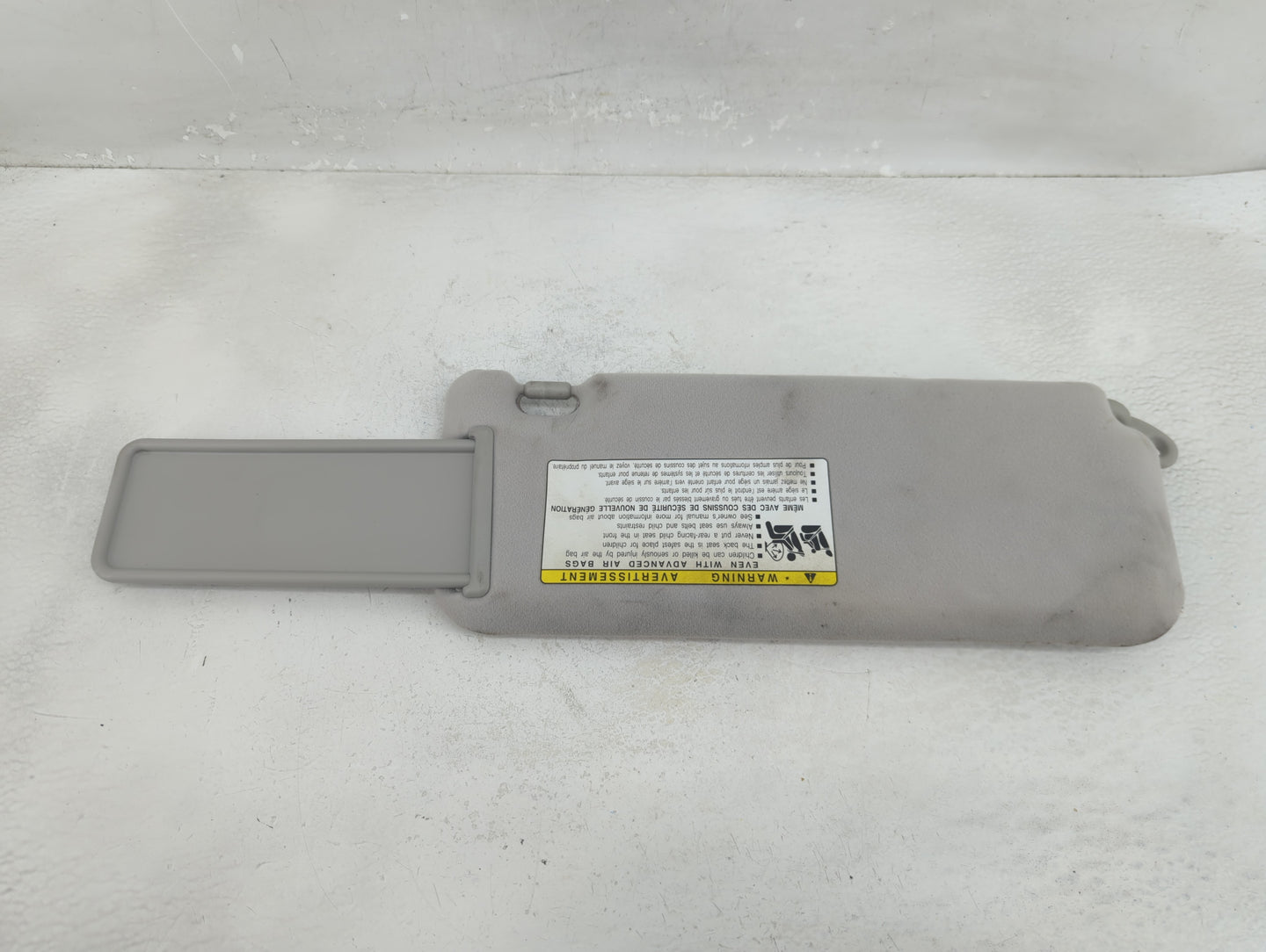 2007-2010 Scion Tc Sun Visor Shade Replacement Driver Left Mirror Fits Fits 2007 2008 2009 2010 OEM Used Auto Parts - Oemuse