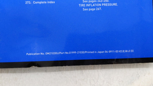 2010 Scion Tc Owners Manual Book Guide OEM Used Auto Parts