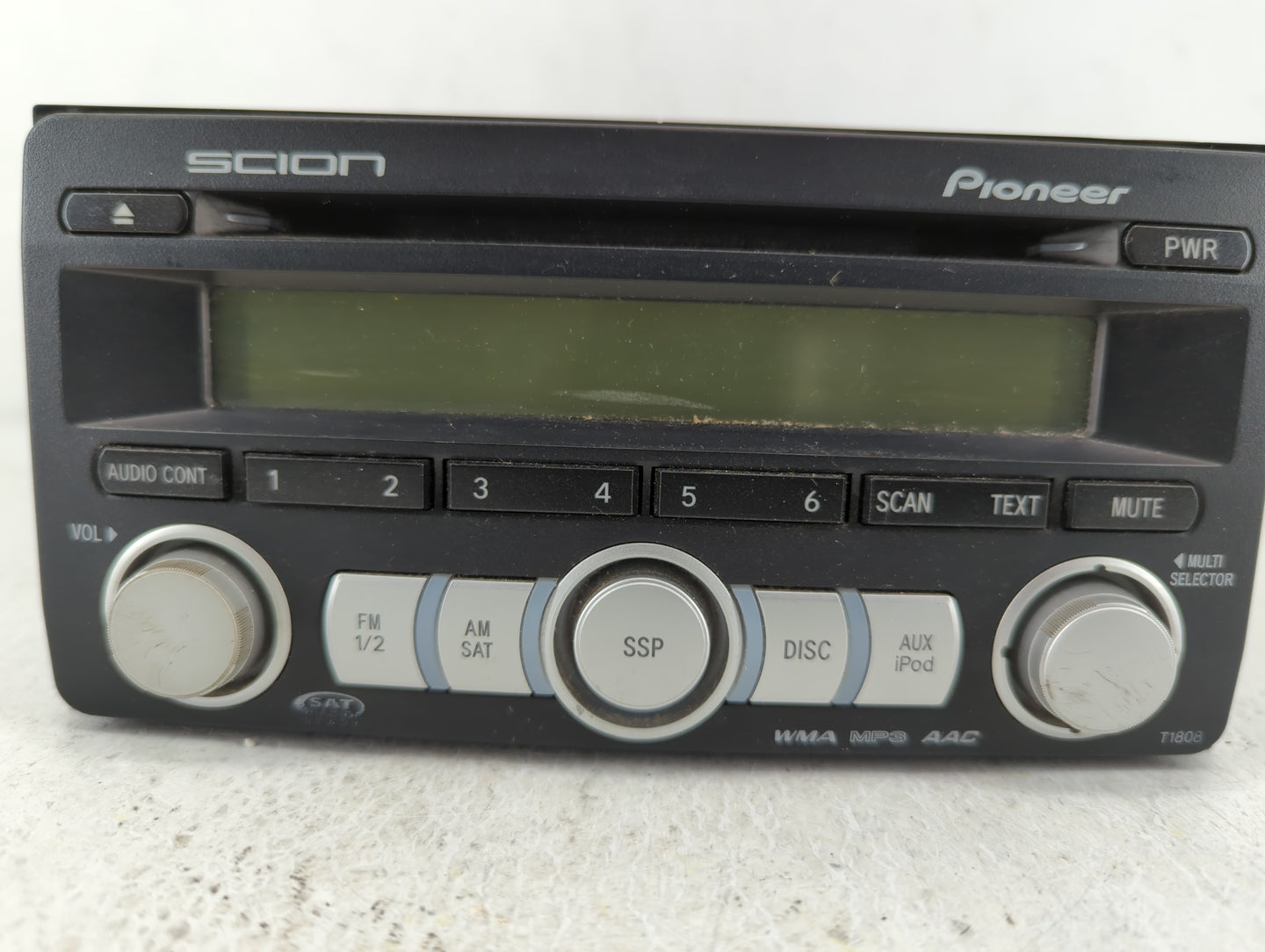 2008-2010 Scion Tc Radio AM FM Cd Player Receiver Replacement P/N:PT546-00080 Fits Fits 2008 2009 2010 2011 2012 2013 2014 O