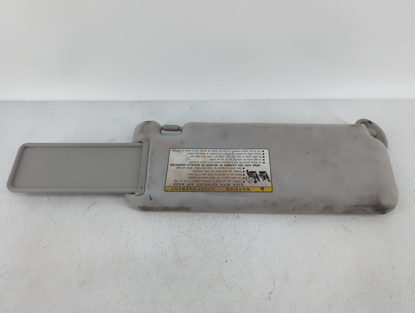 2007-2010 Scion Tc Sun Visor Shade Replacement Driver Left Mirror Fits Fits 2007 2008 2009 2010 OEM Used Auto Parts - Oemuse
