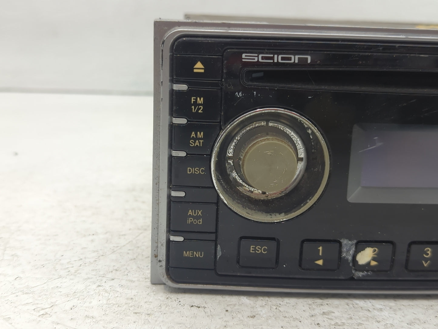 2006-2010 Scion Tc Radio AM FM Cd Player Receiver Replacement P/N:PT546-00081 Fits OEM Used Auto Parts - Oemusedautoparts1.c