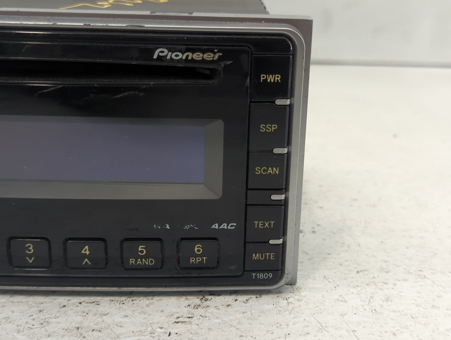 2006-2010 Scion Tc Radio AM FM Cd Player Receiver Replacement P/N:PT546-00081 Fits OEM Used Auto Parts - Oemusedautoparts1.c