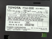2008-2010 Scion Tc Radio AM FM Cd Player Receiver Replacement P/N:PT546-00080 Fits Fits 2008 2009 2010 2011 2012 2013 2014 O