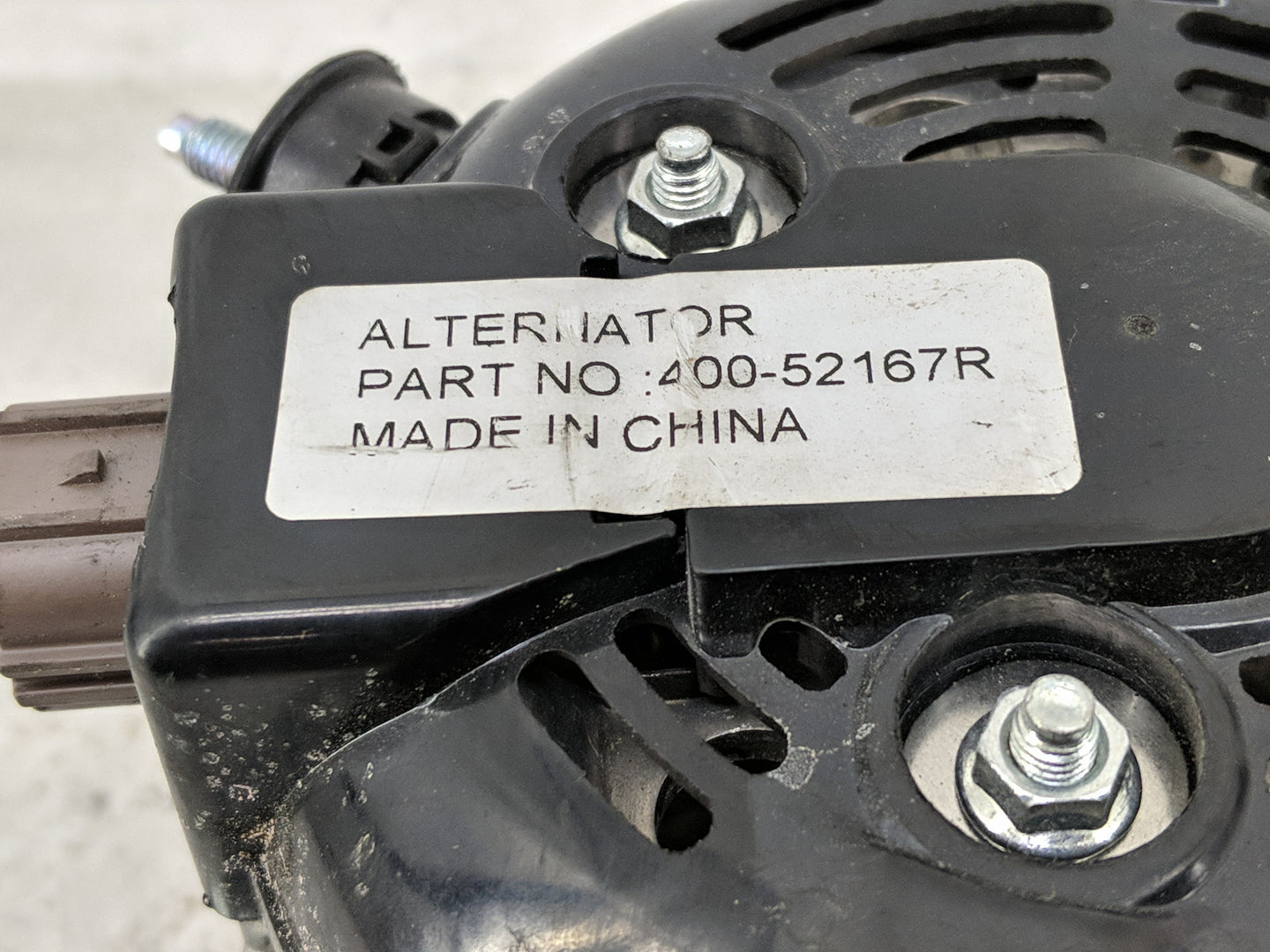 2008-2015 Scion Xb Alternator Replacement Generator Charging Assembly Engine OEM P/N:400-52167R Fits OEM Used Auto Parts - O