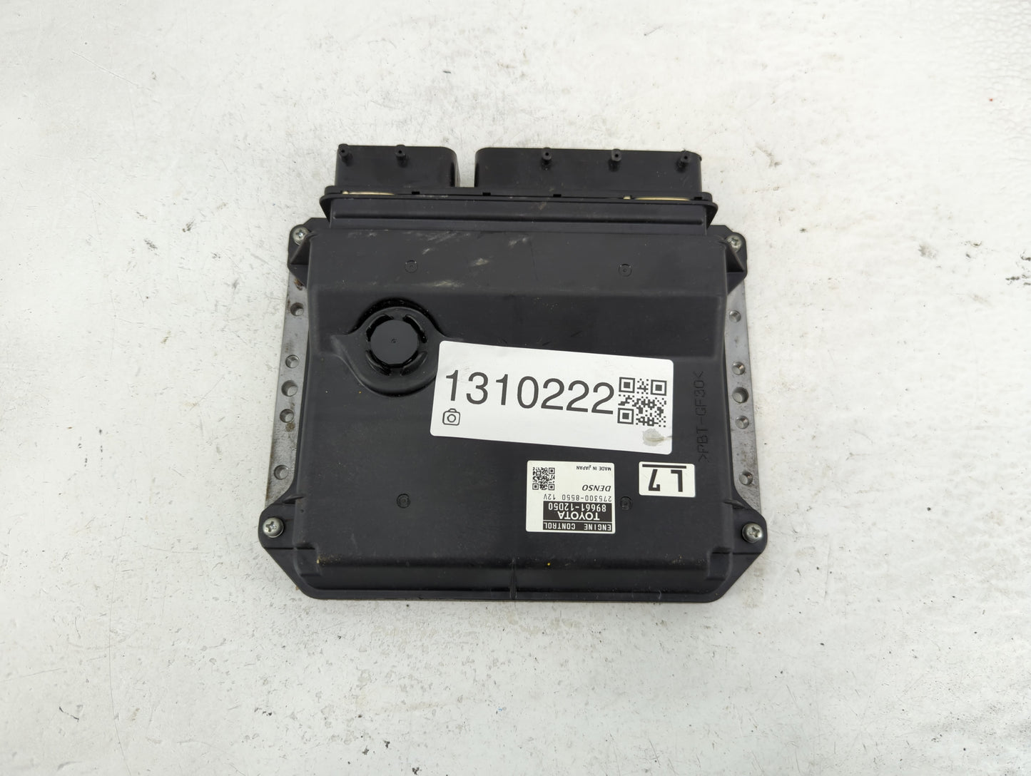 2010 Scion Xb PCM Engine Control Computer ECU ECM PCU OEM P/N:89661-12D50 Fits OEM Used Auto Parts - Oemusedautoparts1.com