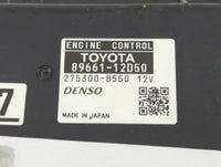 2010 Scion Xb PCM Engine Control Computer ECU ECM PCU OEM P/N:89661-12D50 Fits OEM Used Auto Parts - Oemusedautoparts1.com