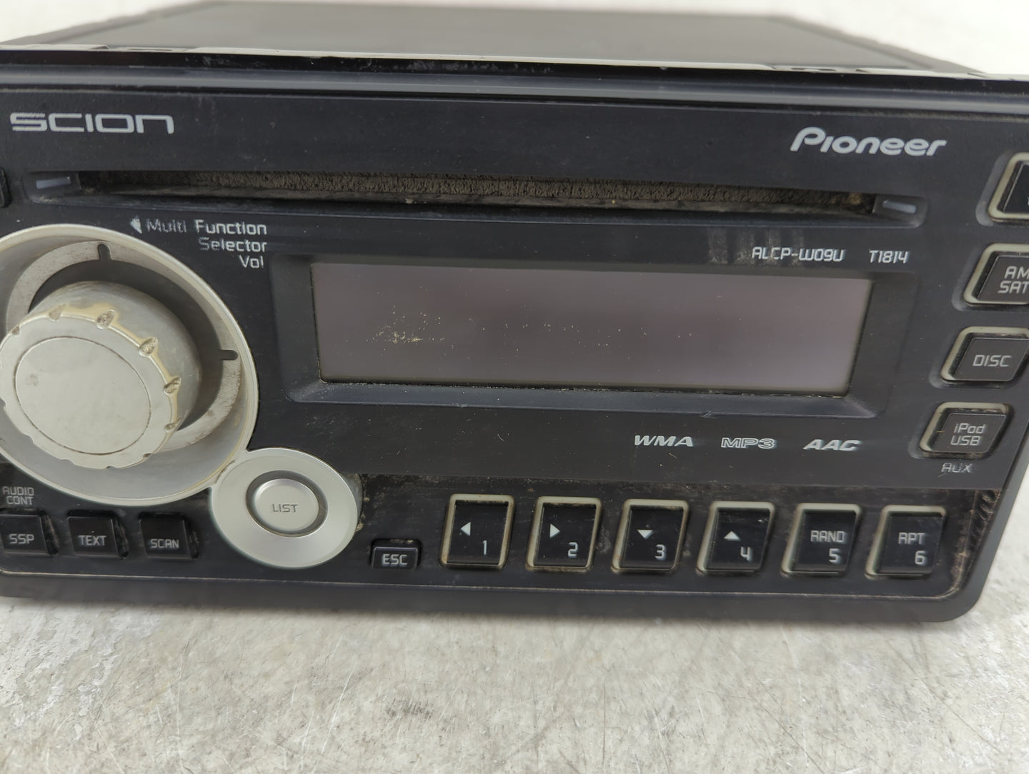 2008-2014 Scion Xd Radio AM FM Cd Player Receiver Replacement P/N:P1546-00100 Fits Fits 2008 2009 2010 2011 2012 2013 2014 O