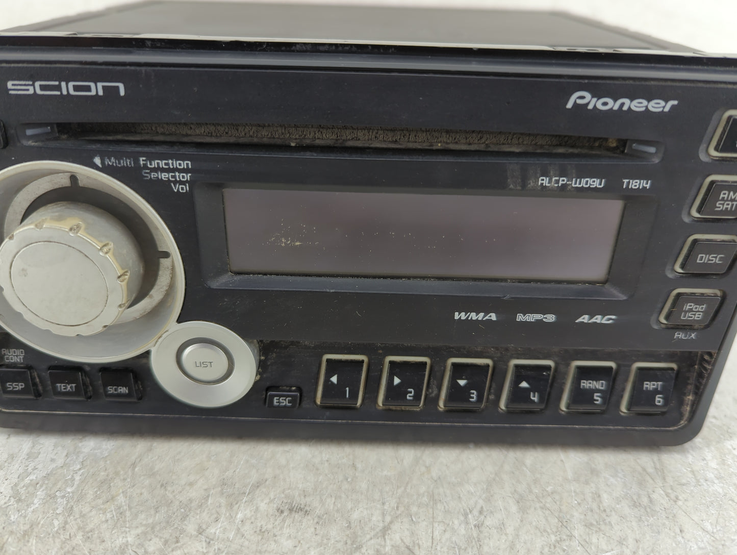 2008-2014 Scion Xd Radio AM FM Cd Player Receiver Replacement P/N:P1546-00100 Fits Fits 2008 2009 2010 2011 2012 2013 2014 O