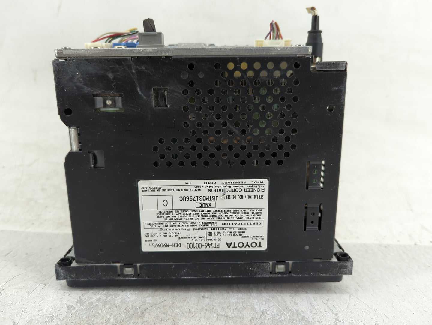 2008-2014 Scion Xd Radio AM FM Cd Player Receiver Replacement P/N:P1546-00100 Fits Fits 2008 2009 2010 2011 2012 2013 2014 O