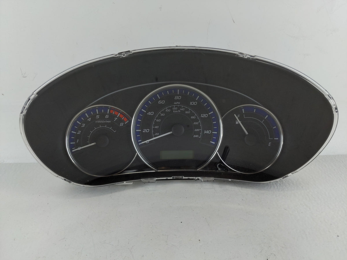 2010 Subaru Forester Instrument Cluster Speedometer Gauges P/N:85002SC180 Miles: Fits OEM Used Auto Parts - Oemusedautoparts
