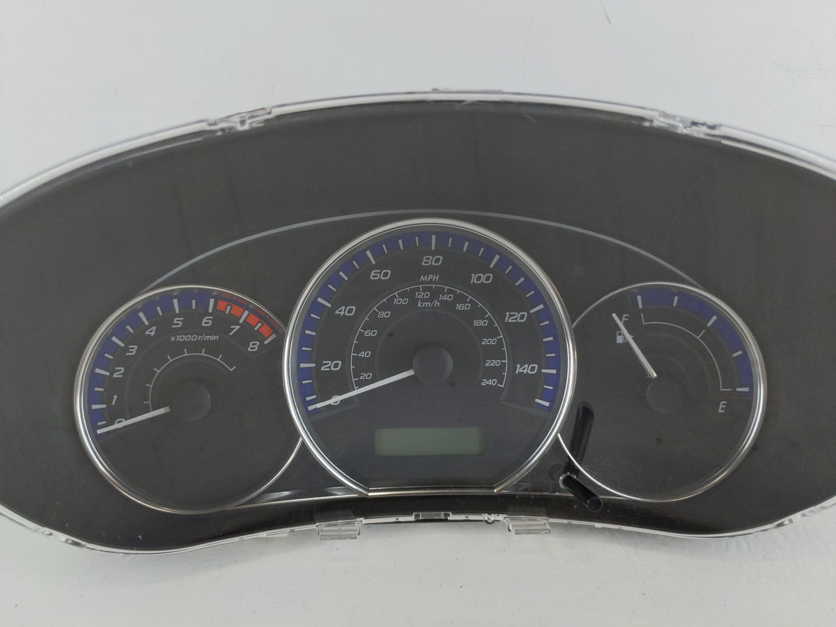2010 Subaru Forester Instrument Cluster Speedometer Gauges P/N:85002SC180 Miles: Fits OEM Used Auto Parts - Oemusedautoparts